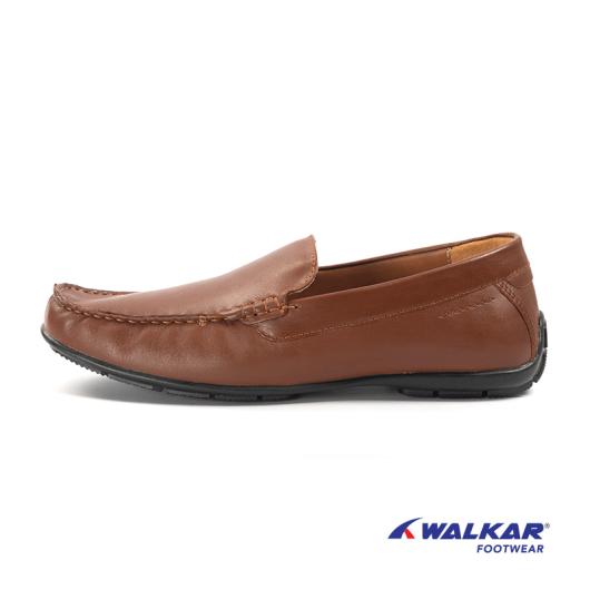 MENS MOCCASIN SHOE-BROWN-855502003